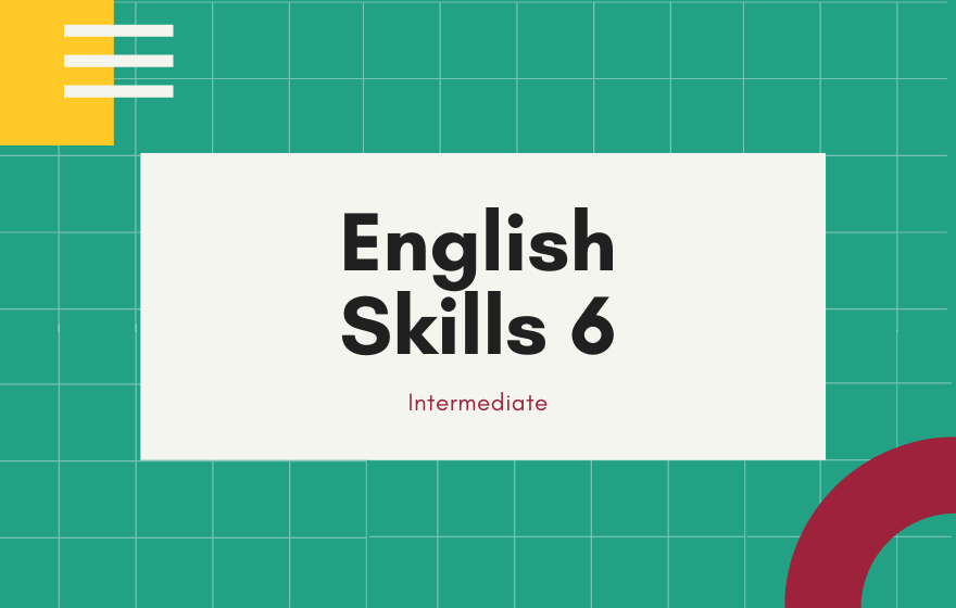 Course Image (MASTER) English Skills 6 - Pre-Intermediate