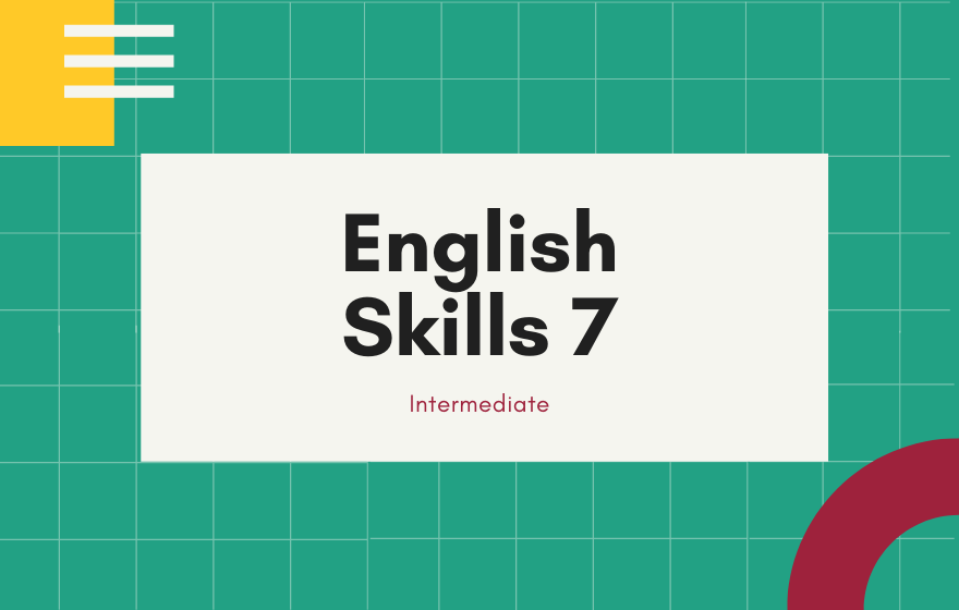 Course Image (MASTER) English Skills 7 - Pre-Intermediate