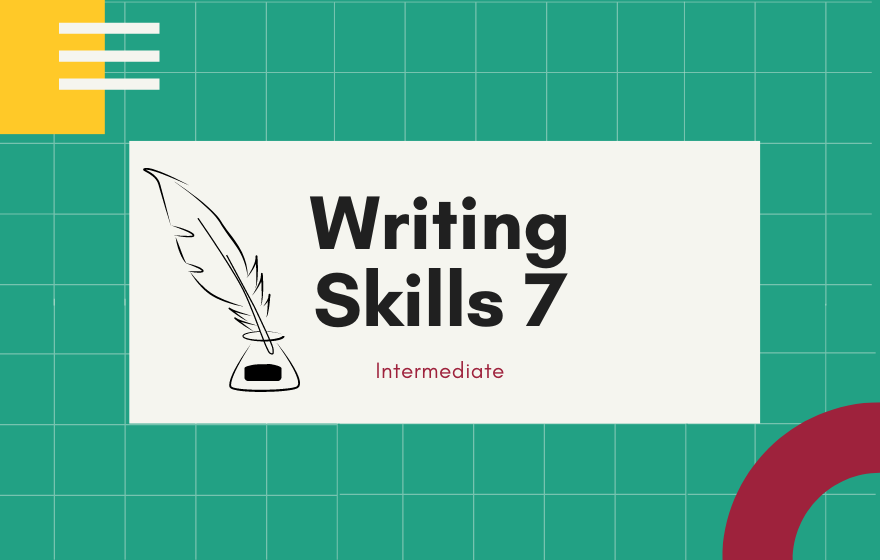 Course Image Writing Skills 7 STT 6.30.8.30 Term 9 2022