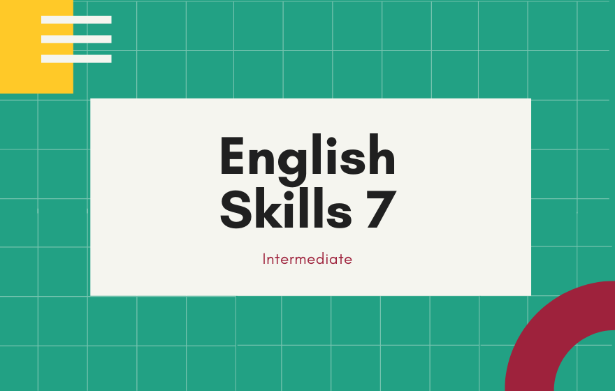 Course Image English Skills 7 TWT 6-8 Term 6 2024 