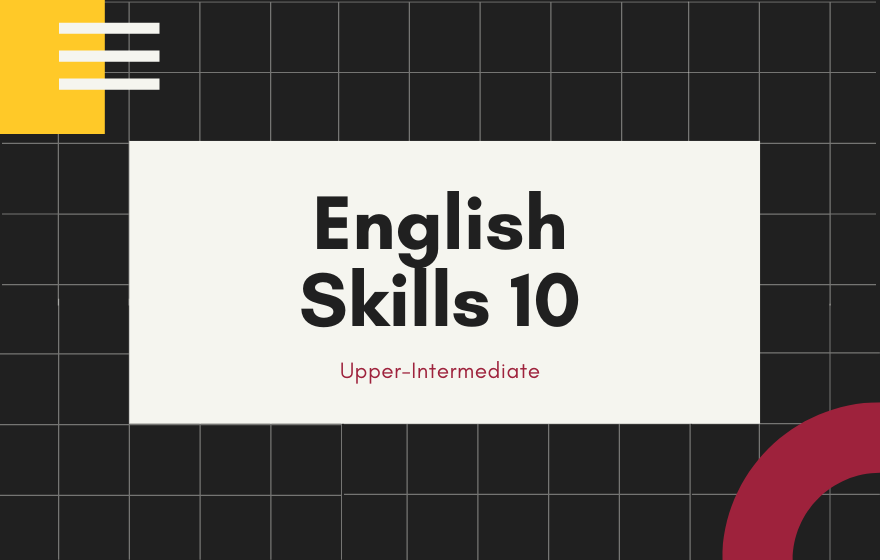 Course Image English Skills 10 SSM 6-8 Term 6 2024