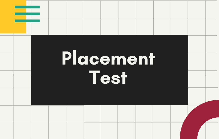 Course Image NC Official Placement Test